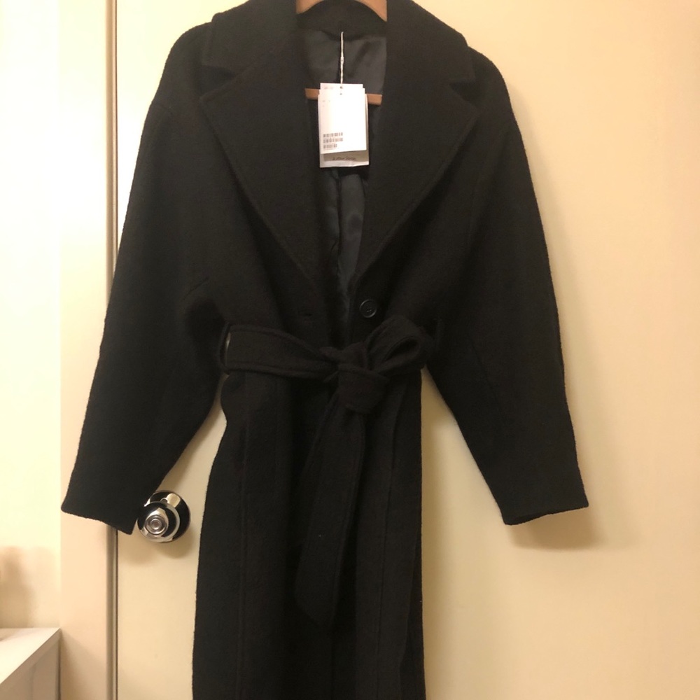 & other stories oversized wool coat